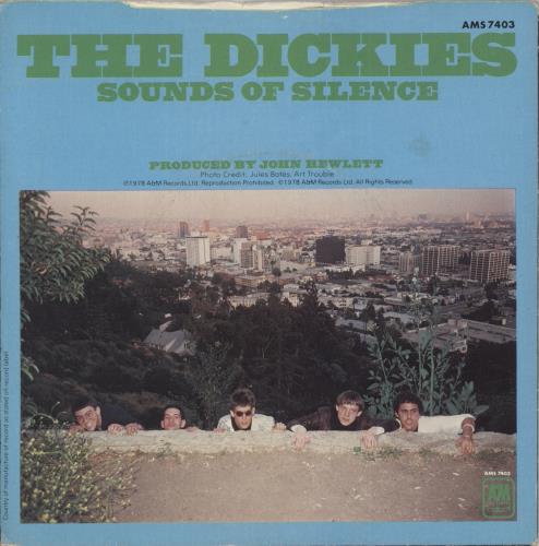 The Dickies Silent Night - White Vinyl + Sleeve 7" vinyl single (7 inch record / 45) UK DIC07SI117582