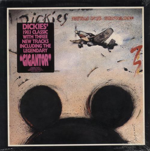 The Dickies Stukas Over Disneyland vinyl LP album (LP record) US DICLPST859878