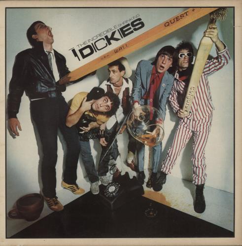 The Dickies The Incredible Shrinking Dickies vinyl LP album (LP record) UK DICLPTH873935