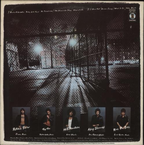 The Dictators Bloodbrothers vinyl LP album (LP record) UK TD1LPBL278028