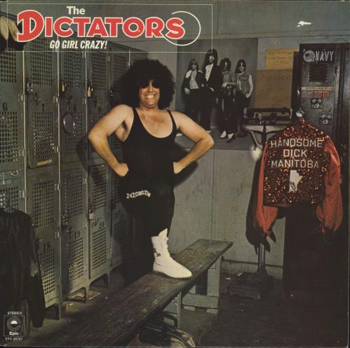 The Dictators Go Girl Crazy! - Gold promo stamped vinyl LP album (LP record) UK TD1LPGO278027