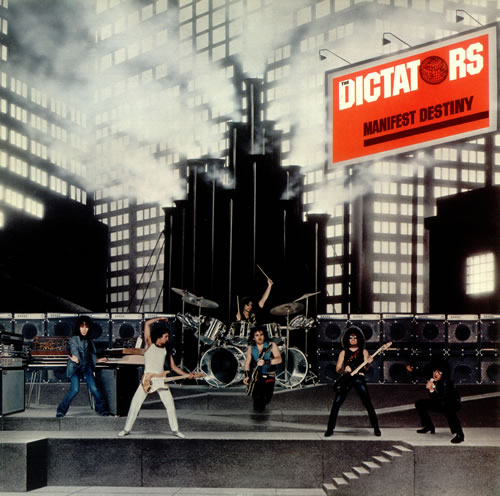 The Dictators Manifest Destiny - Mint vinyl LP album (LP record) UK TD1LPMA455748