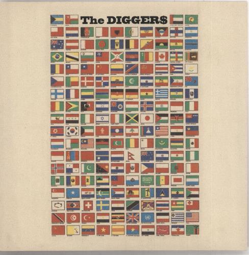 The Diggers Peace Of Mind 7" vinyl single (7 inch record / 45) UK TDI07PE741141