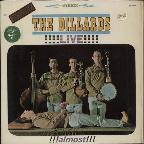 The Dillards Live vinyl LP album (LP record) US DIZLPLI878495