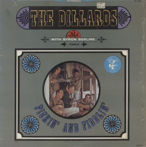 The Dillards Pickin' And Fiddlin'- Shrink vinyl LP album (LP record) US DIZLPPI686464