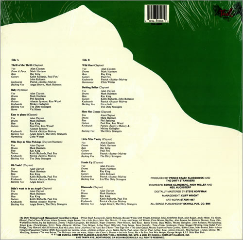 The Dirty Strangers The Dirty Strangers vinyl LP album (LP record) US TDSLPTH467349