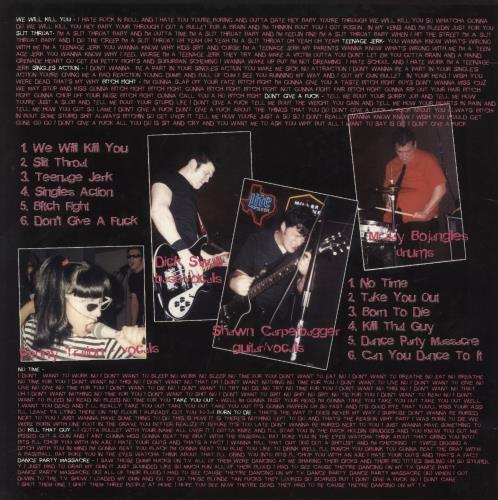 The Dirty Sweets Bubblegum Damaged vinyl LP album (LP record) US 7UWLPBU844426