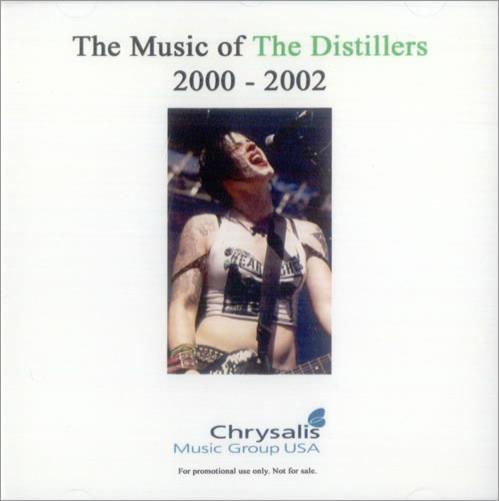 The Distillers The Music Of The Distillers 2000-2002 CD-R acetate US 5DSCRTH528805