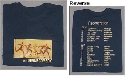 The Divine Comedy Regeneration t-shirt UK DCMTSRE182409