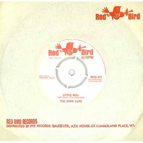 The Dixie Cups Little Bell 7" vinyl single (7 inch record / 45) UK DXC07LI296767