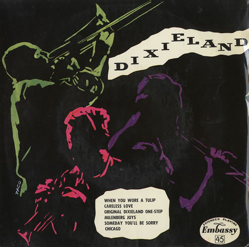 The Dixielanders Dixieland 7" vinyl single (7 inch record / 45) UK DXL07DI458392