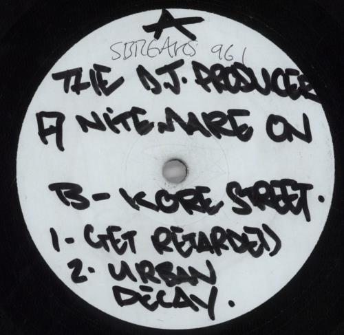 The DJ Producer Nitemare On B-Kore Street 12" vinyl single (12 inch record / Maxi-single) UK 6HG12NI822373
