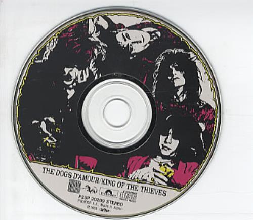 The Dogs D'Amour King Of The Thieves CD album (CDLP) Japanese DOGCDKI326006