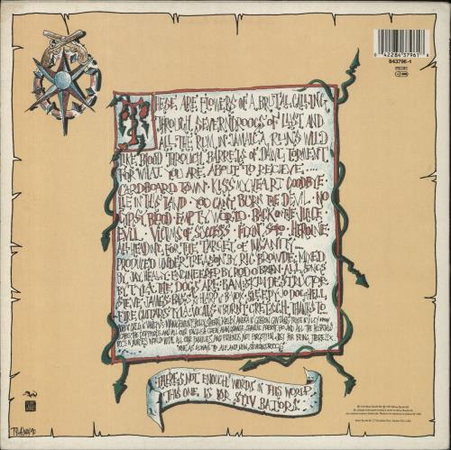 The Dogs D'Amour Straight vinyl LP album (LP record) UK DOGLPST500485