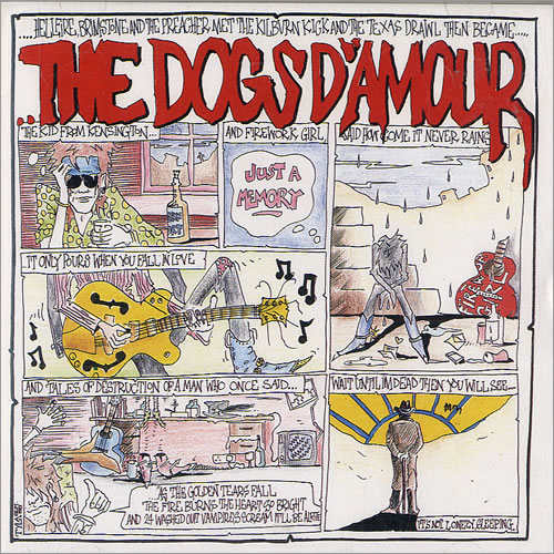 The Dogs D'Amour The Dogs D'Amour CD single (CD5 / 5") Japanese DOGC5TH151608
