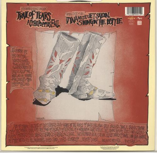 The Dogs D'Amour Trail Of Tears 12" vinyl single (12 inch record / Maxi-single) UK DOG12TR186993