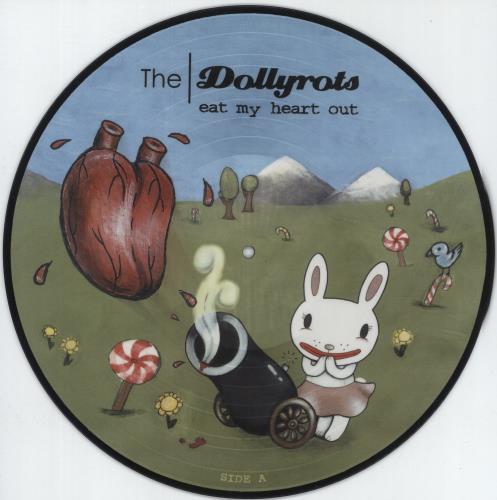 The Dollyrots Eat My Heart Out - Picture Disc + Autographed picture disc LP (vinyl picture disc album) US -QJPDEA887843