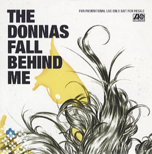 The Donnas Fall Behind Me CD single (CD5 / 5") UK T/DC5FA303550