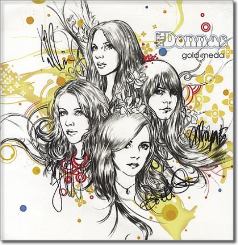 The Donnas Gold Medal - Autographed display US T/DDIGO404294