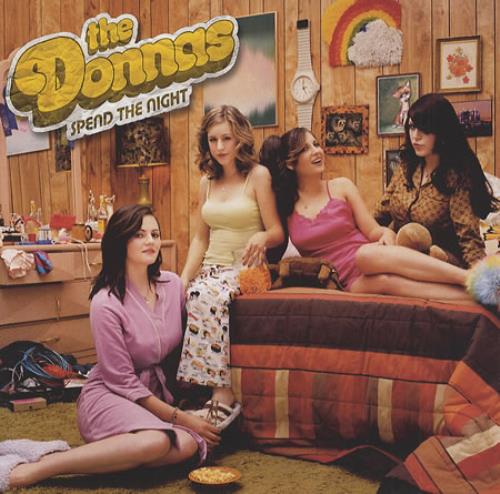 The Donnas Spend The Night CD album (CDLP) UK T/DCDSP250793