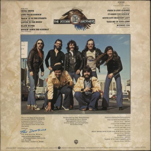 The Doobie Brothers Best Of The Doobies - 1st vinyl LP album (LP record) UK DOOLPBE445967