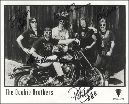 The Doobie Brothers Publicity Photograph - Autographed photograph US DOOPHPU424237