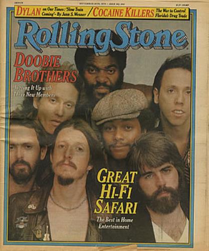 The Doobie Brothers Rolling Stone - September 1979 magazine US DOOMARO351348