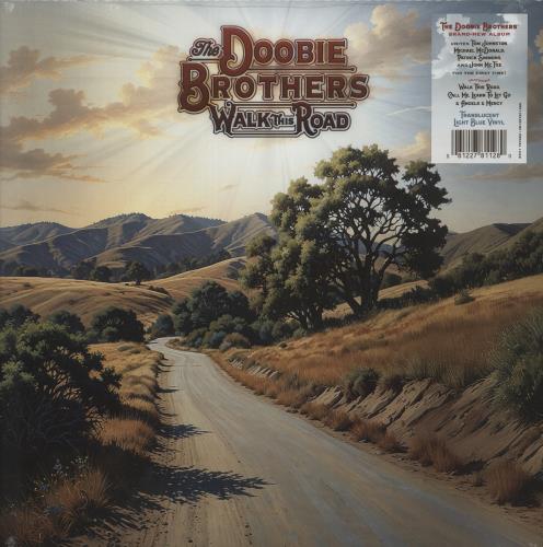 The Doobie Brothers Walk This Road - Light Blue Vinyl - Sealed vinyl LP album (LP record) US DOOLPWA873122