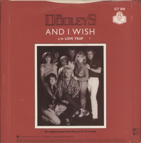 The Dooleys And I Wish 7" vinyl single (7 inch record / 45) UK D/Y07AN686934