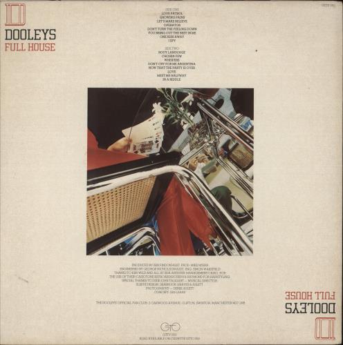 The Dooleys Full House vinyl LP album (LP record) UK D/YLPFU866512