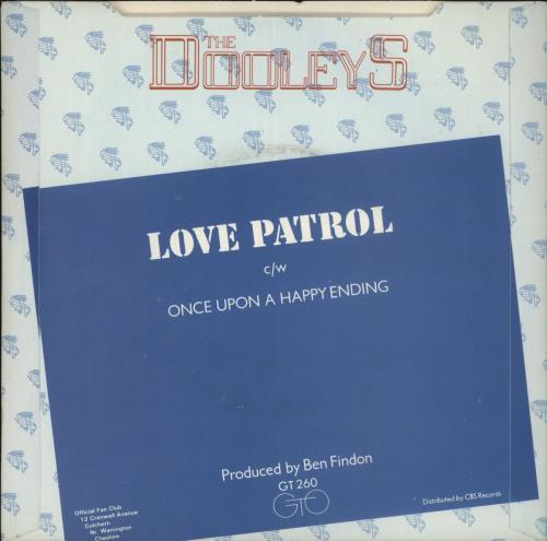 The Dooleys Love Patrol + Sleeve 7" vinyl single (7 inch record / 45) UK D/Y07LO748034