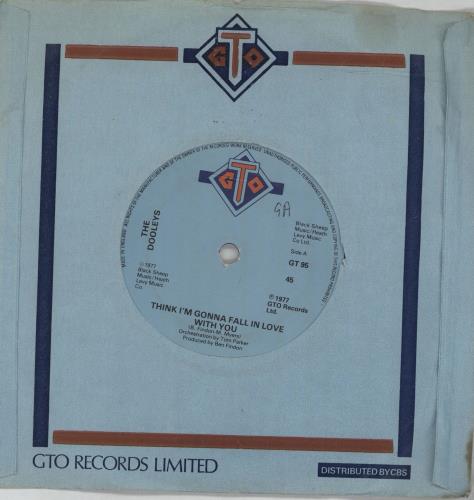 The Dooleys Think I'm Gonna Fall In Love With You 7" vinyl single (7 inch record / 45) UK D/Y07TH573742