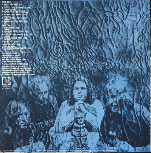 The Doors 13 (Thirteen) vinyl LP album (LP record) Italian DORLPTH791910