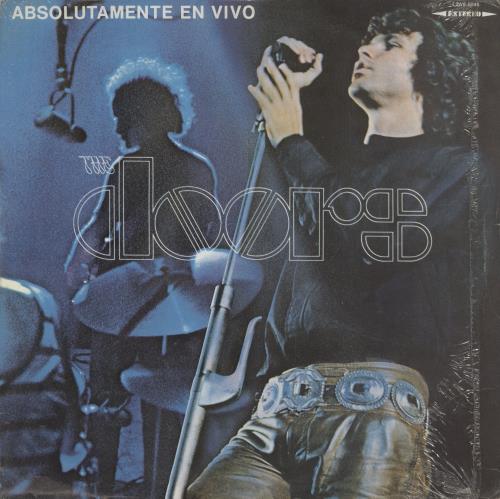 The Doors Absolutamente En Vivo - Absolutely Live - Single Pocket Sleeve 2-LP vinyl record set (Double LP Album) Mexican DOR2LAB873368