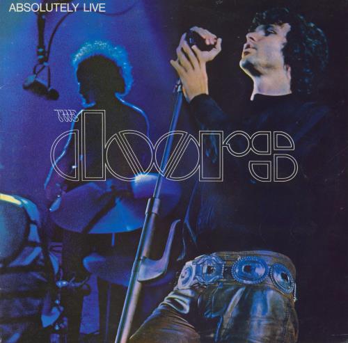 The Doors Absolutely Live - 1st - VG 2-LP vinyl record set (Double LP Album) UK DOR2LAB704365