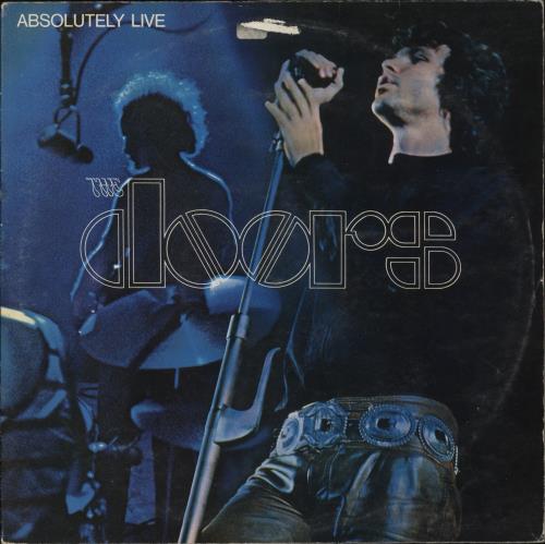 The Doors Absolutely Live - 1st - VG 2-LP vinyl record set (Double LP Album) UK DOR2LAB704365