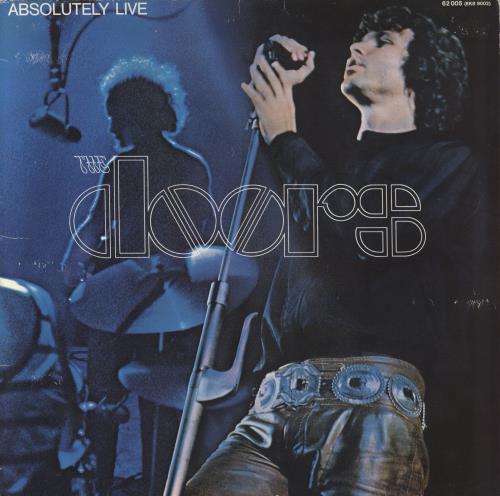 The Doors Absolutely Live - Red Label - EX 2-LP vinyl record set (Double LP Album) German DOR2LAB806268