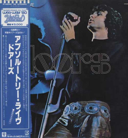 The Doors Absolutely Live 2-LP vinyl record set (Double LP Album) Japanese DOR2LAB431653