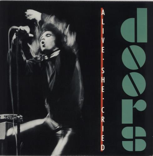 The Doors Alive She Cried vinyl LP album (LP record) US DORLPAL727424