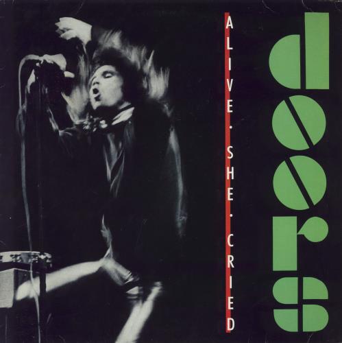 The Doors Alive She Cried vinyl LP album (LP record) German DORLPAL820387