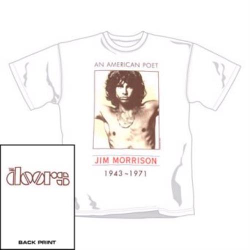 The Doors American Poet T-Shirt - Medium t-shirt UK DORTSAM355060