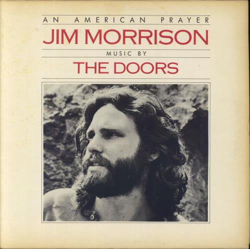 The Doors An American Prayer + Booklet - EX vinyl LP album (LP record) UK DORLPAN665235