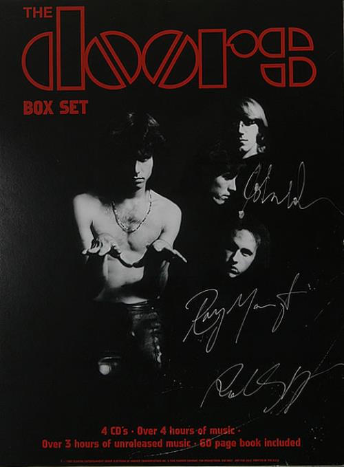 The Doors Box Set - Autographed memorabilia US DORMMBO465577