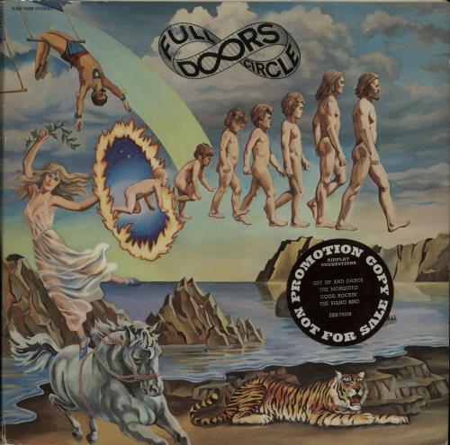 The Doors Full Circle + Zoetrope vinyl LP album (LP record) US DORLPFU334419