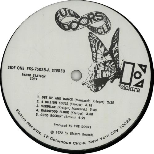 The Doors Full Circle + Zoetrope vinyl LP album (LP record) US DORLPFU334419