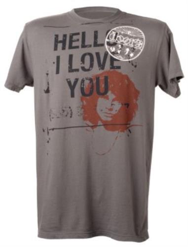 The Doors Hello I Love You Classic T-Shirt - Large t-shirt UK DORTSHE356105