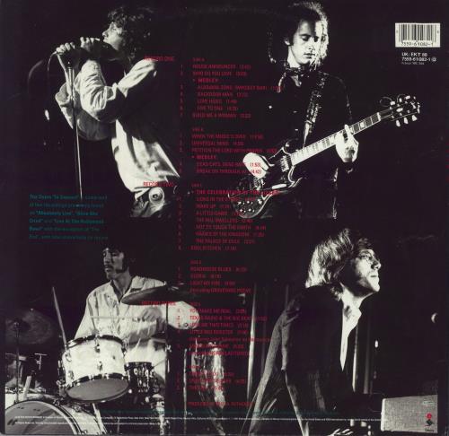 The Doors In Concert - EX 3-LP vinyl record set (Triple LP Album) UK DOR3LIN699156