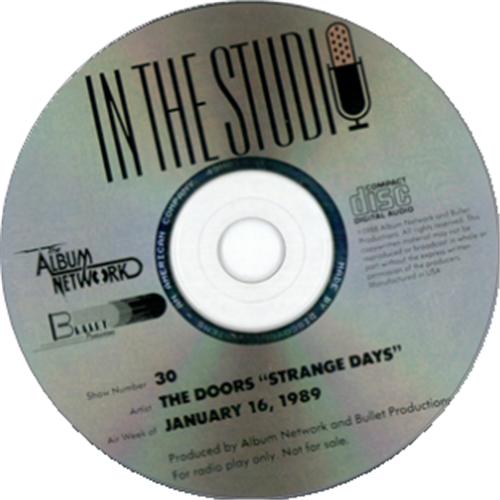 The Doors In The Studio - Strange Days CD album (CDLP) US DORCDIN190664