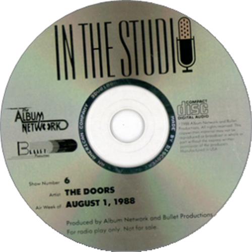 The Doors In The Studio CD album (CDLP) US DORCDIN193531