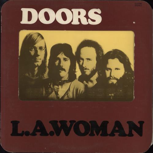 The Doors L.A. Woman - 1st - G vinyl LP album (LP record) UK DORLPLA738082